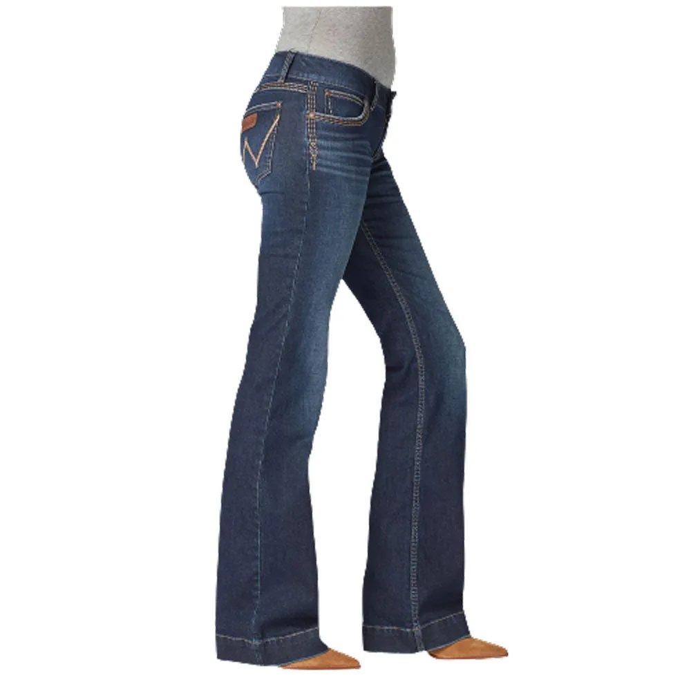 2321499 Wrangler Women's Retro Sadie Trouser Low Rise Jean - Gabby