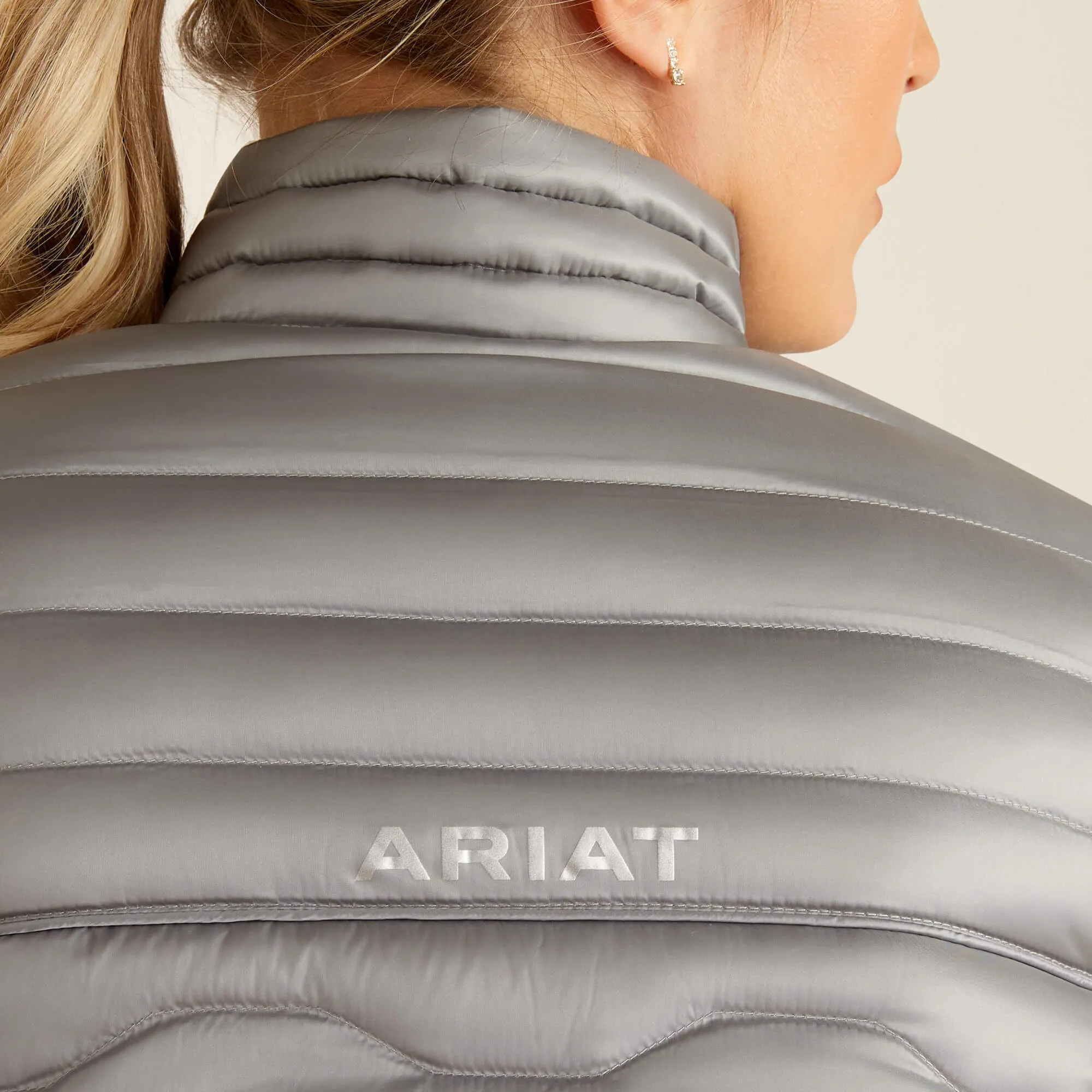 ARIAT Ideal Down Insulated Jacket - Womens - Iridescent Ultimate Grey