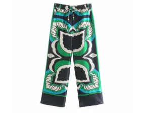 Bermuda Print Pants