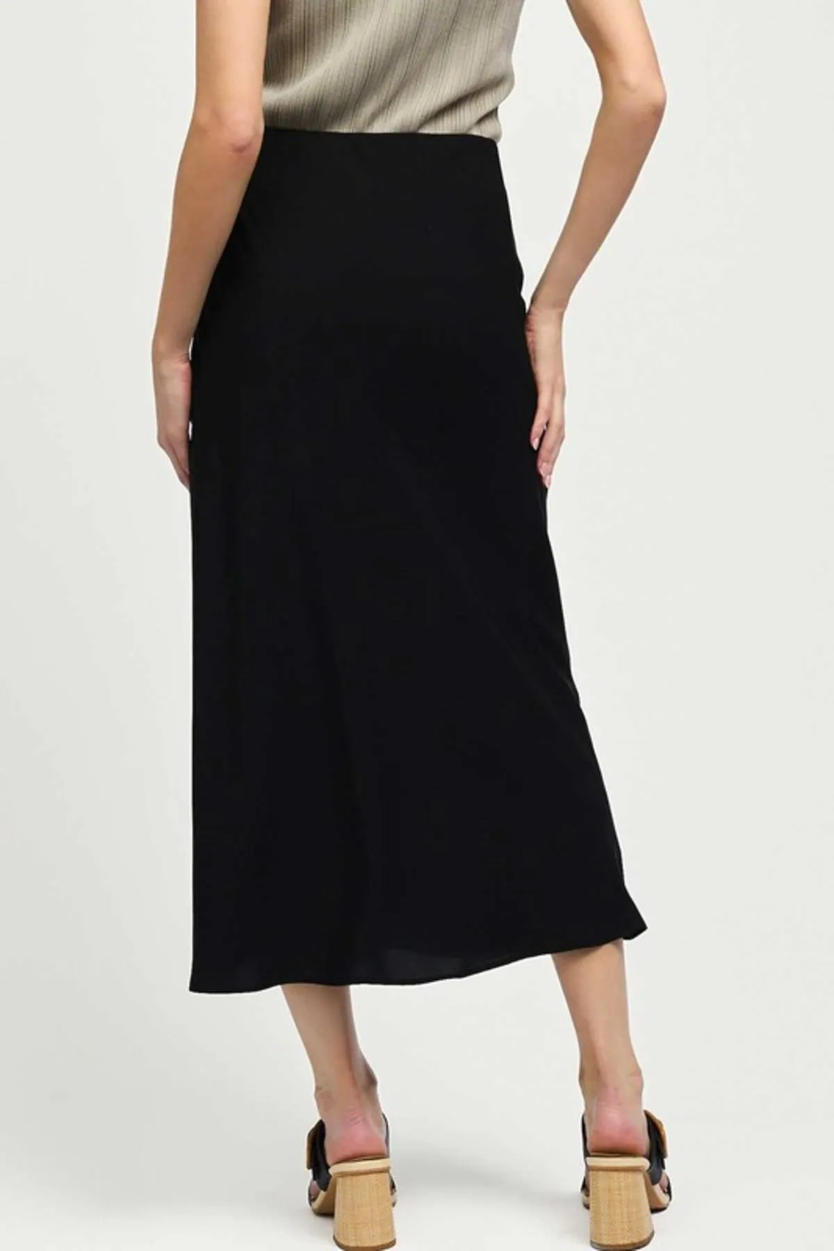 Bias Midi Skirt