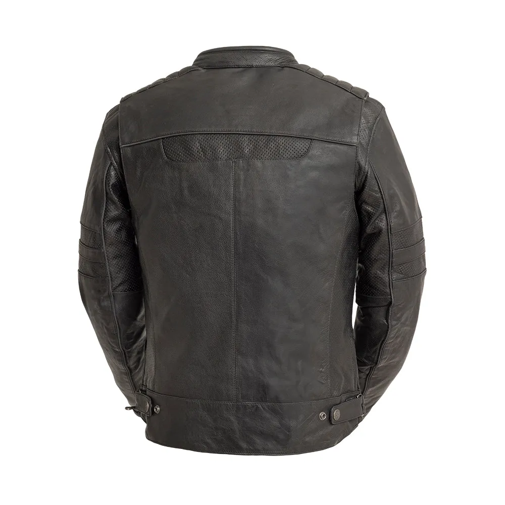 BiTurbo - Men's Leather Motorcycle Jacket