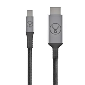 Bonelk Mini Display Port To HDMI Long Life Cable (Black) - 2.5 M