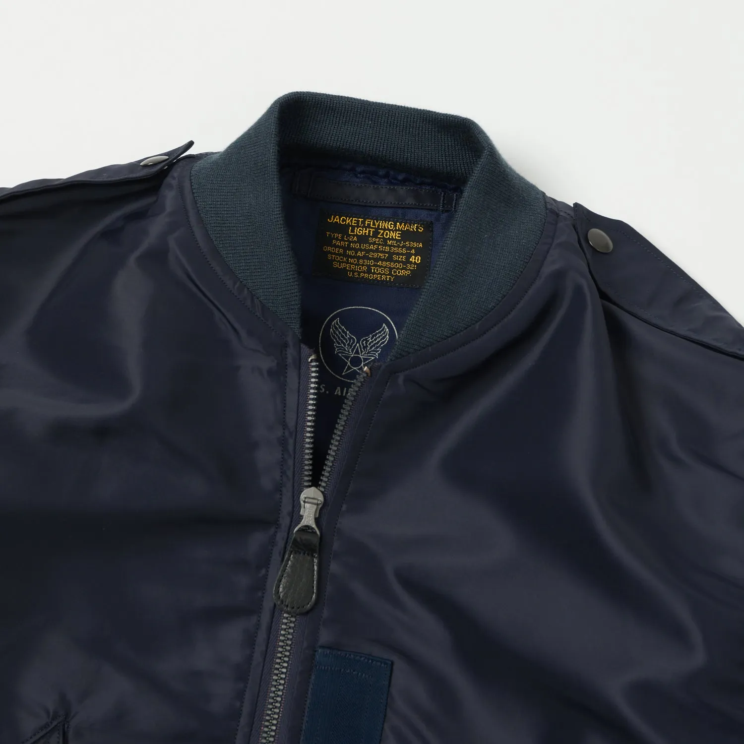 Buzz Rickson's BR12984 L-2A 'Superior Togs' Jacket - Navy