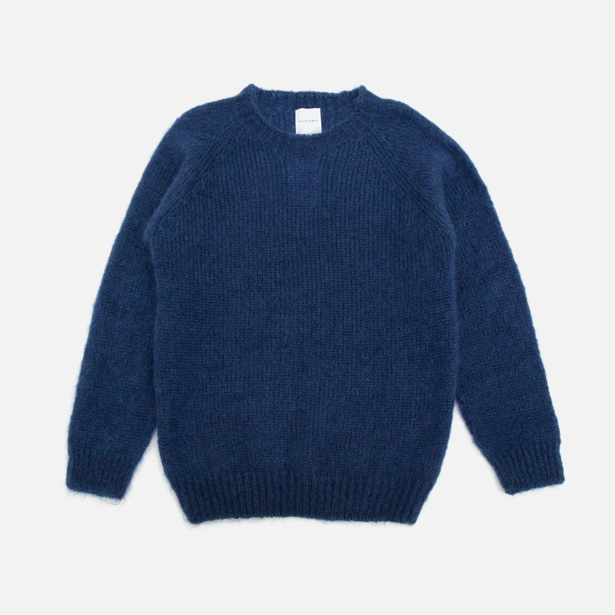 Colourway Blue Mohair Pullover