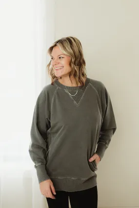 Curvy Pigment Pullover