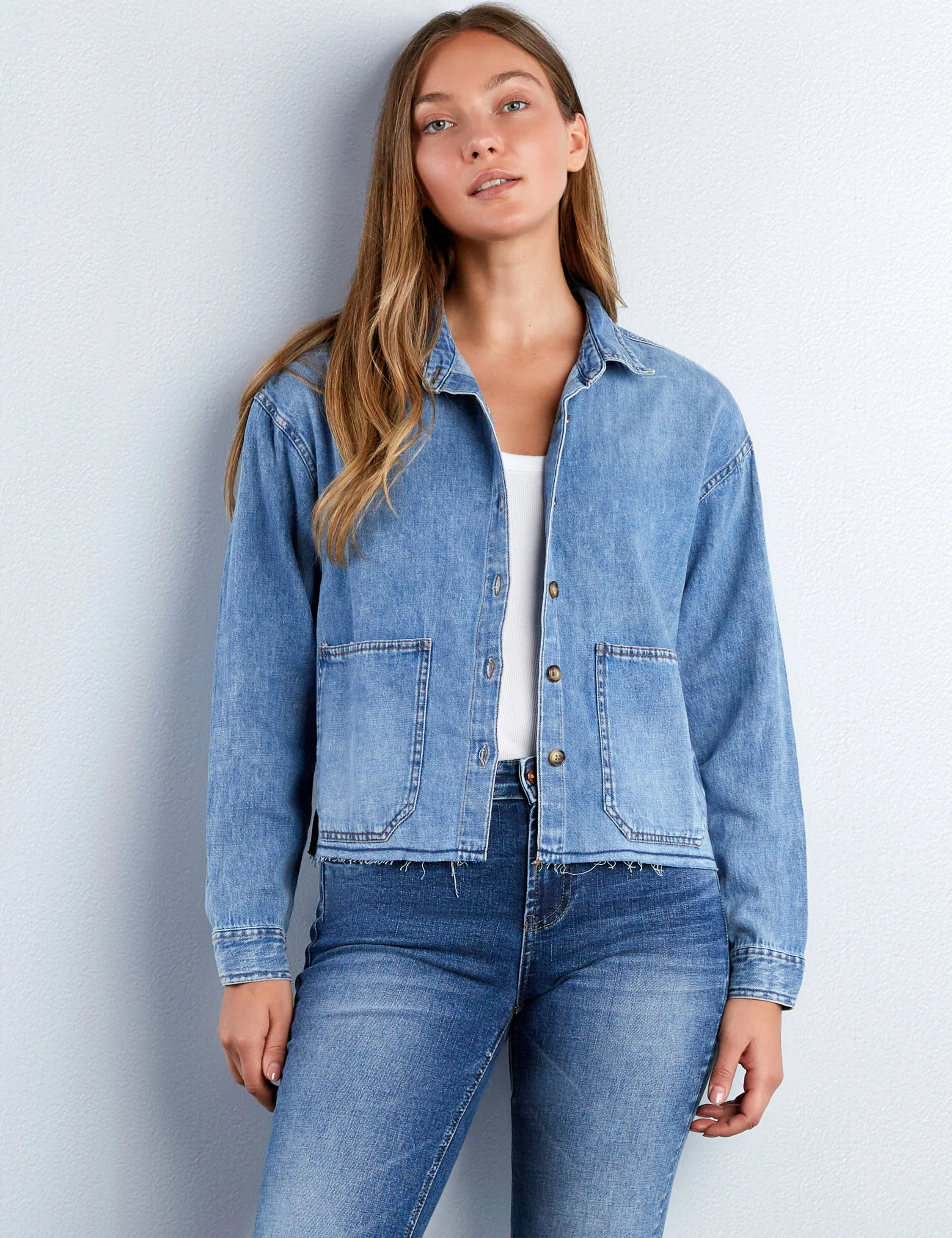 Emma Boxy Denim Jacket