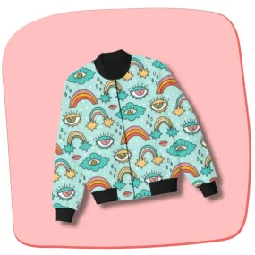 Evil eye Rainbow Kids Jacket