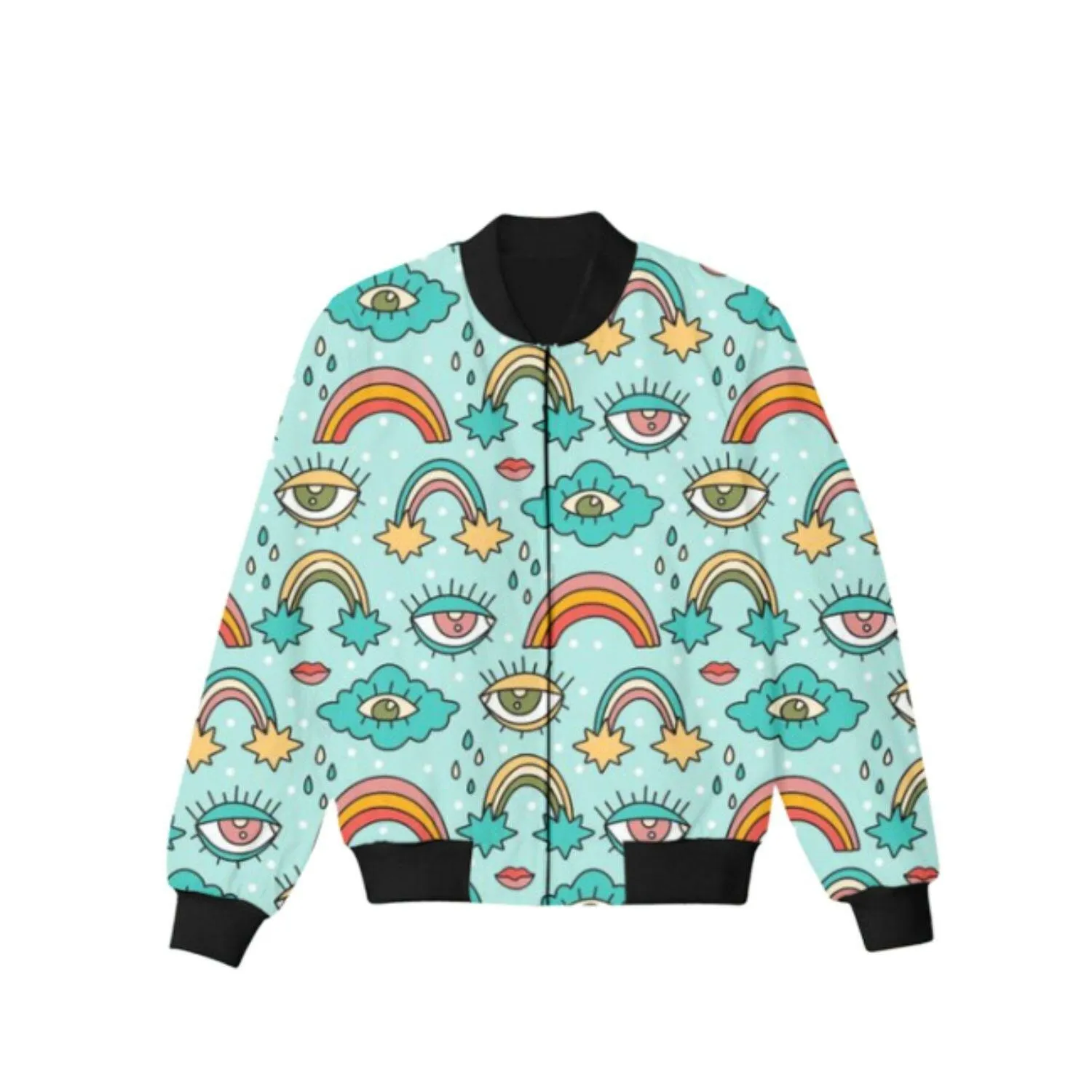 Evil eye Rainbow Kids Jacket