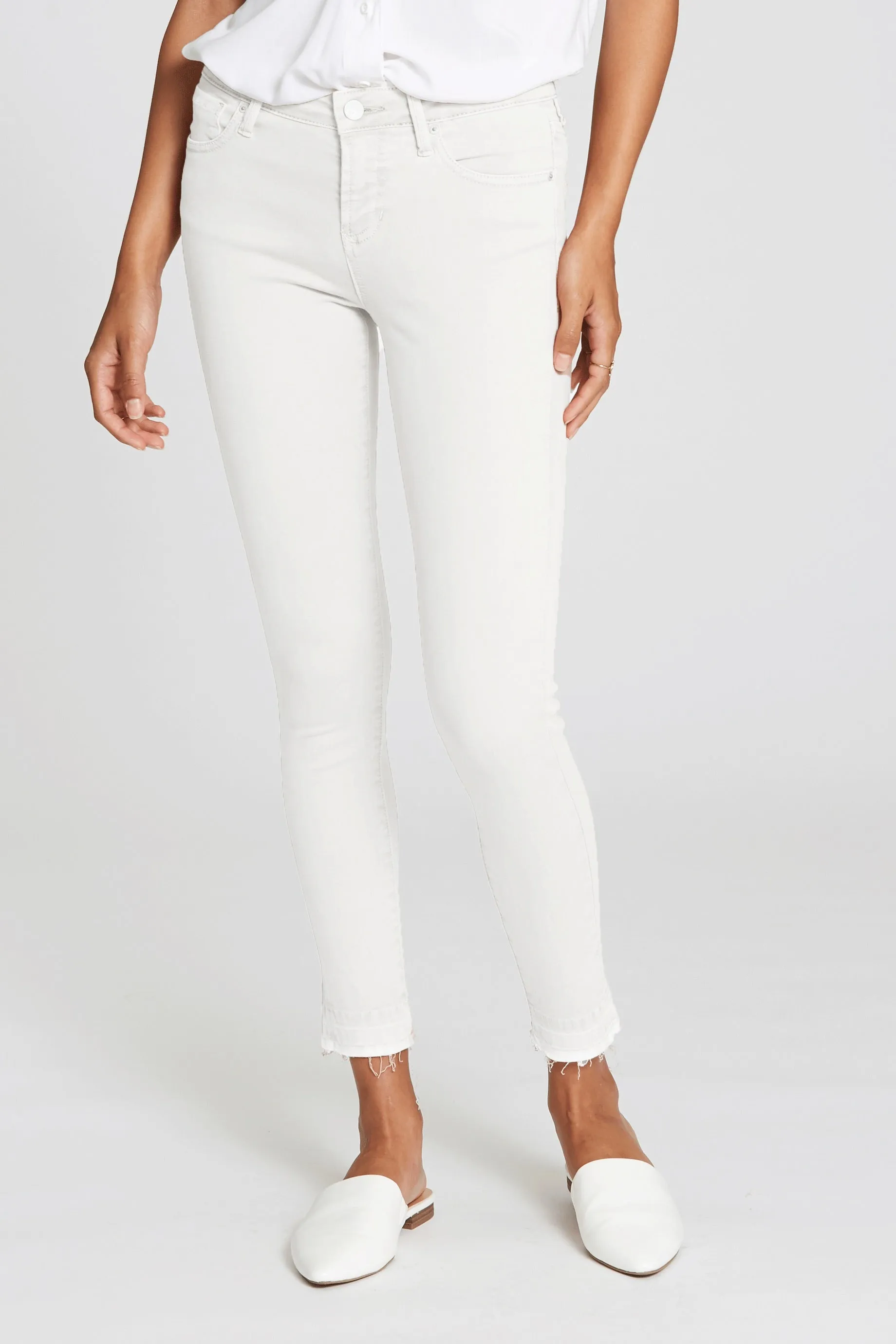 Gisele Optic White Skinny Jean by Dear John Denim