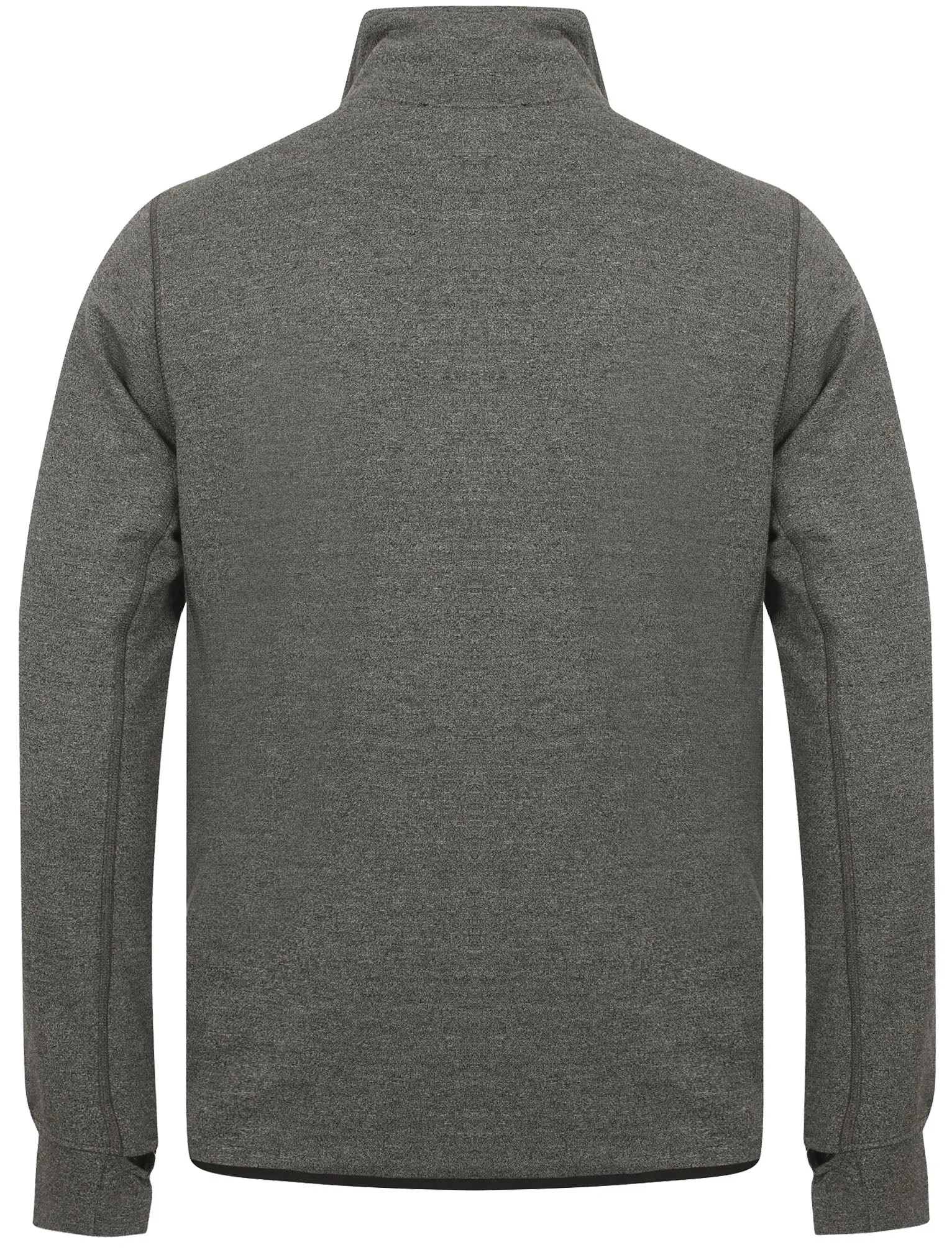 Haverburg Half Zip Funnel Neck Pullover Sweat In Frost Grey - Tokyo Laundry Active