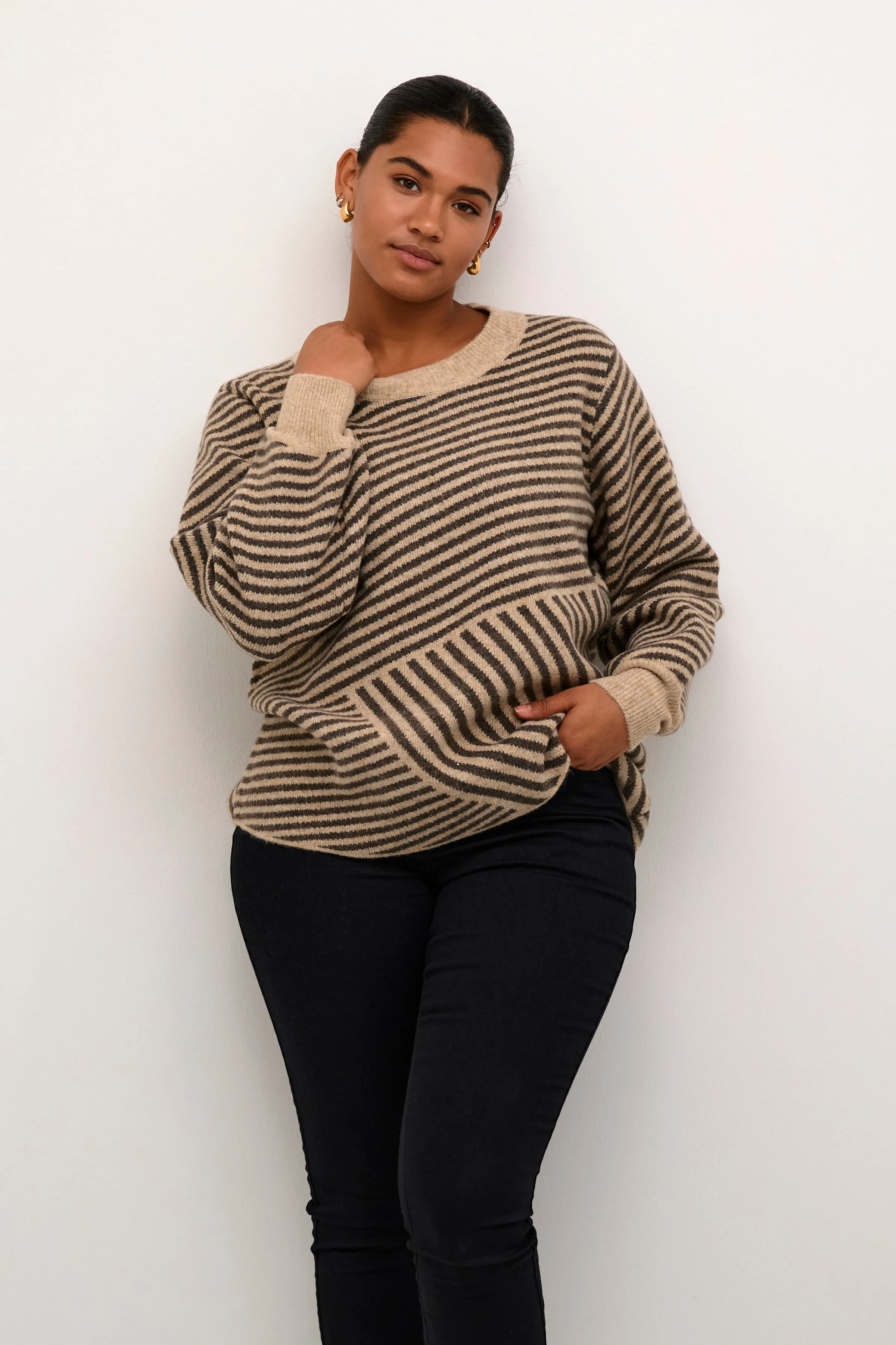 KCverina Knit Pullover-KAFFE CURVE