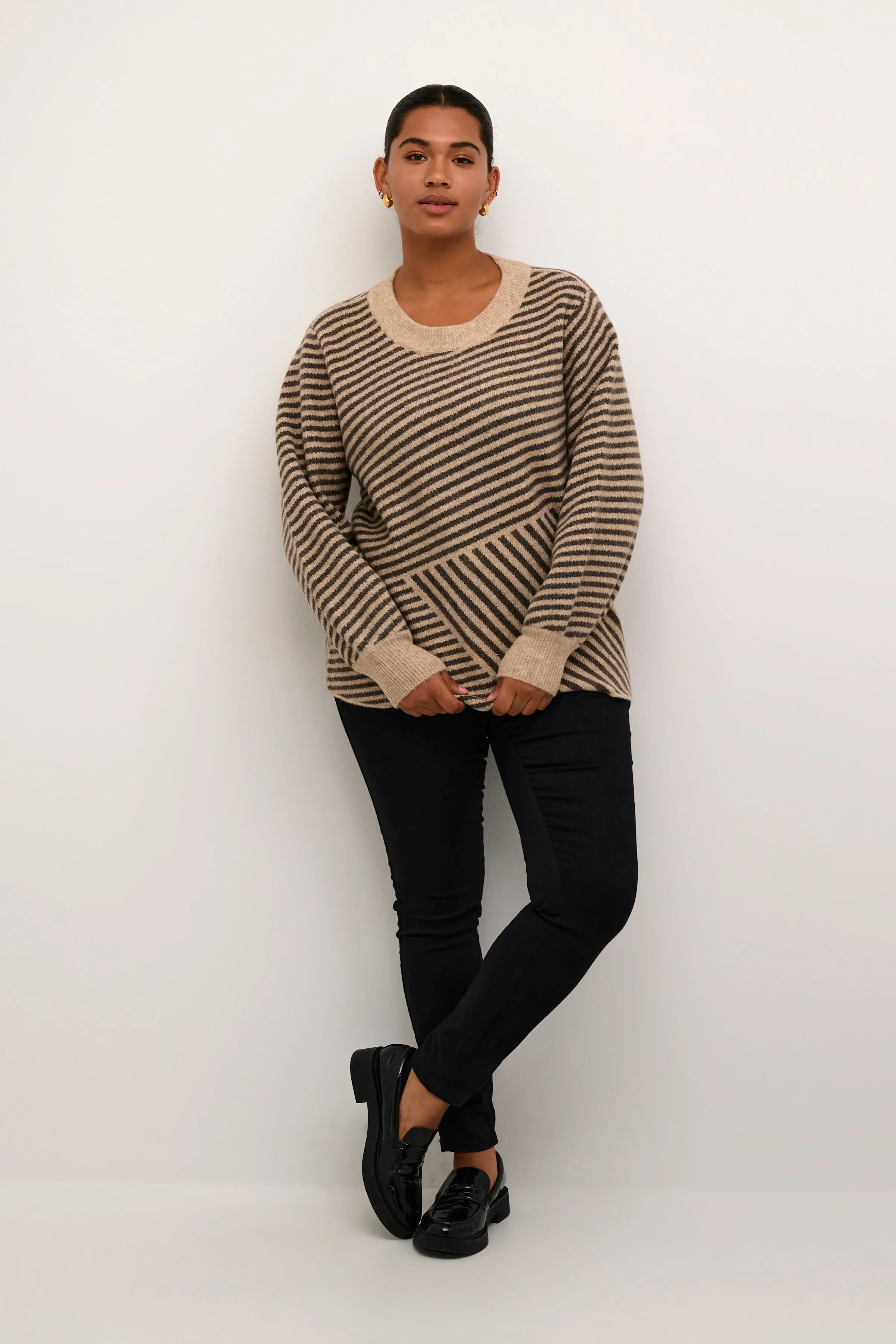 KCverina Knit Pullover-KAFFE CURVE