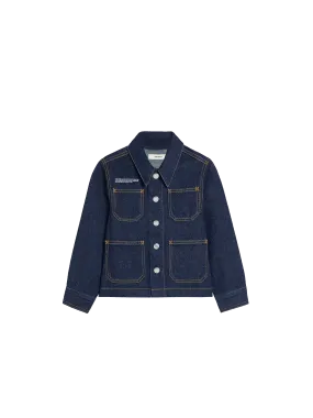 Kid's Denim Jacket—rinse wash