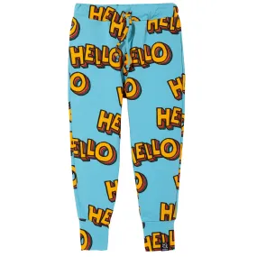 Kukukid Blue Hello Pocket Pants