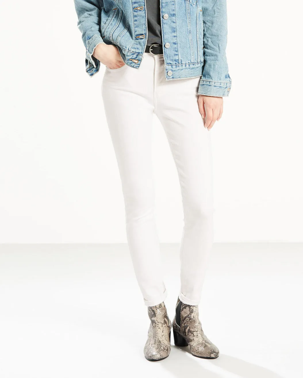 Levi's® Womens 721 High Rise Skinny Jeans - Western White