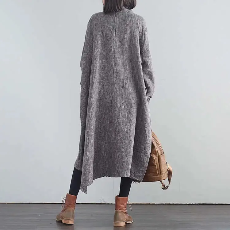 Linen Turtleneck Dress for a Stylish Summer Wardrobe