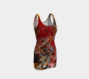 Masked Marauder Fitted Dress