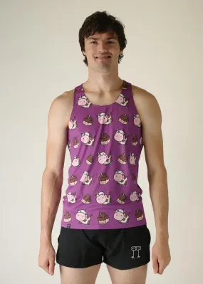 Men's Choccy Cows Performance Singlet