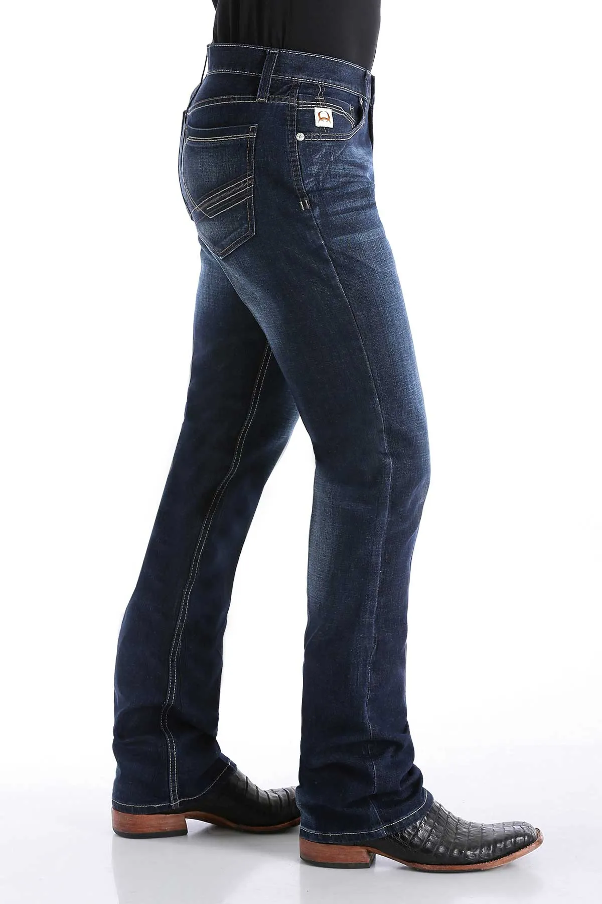 Men's Cinch Ian Jeans (MB65436001) - Dark Stonewash