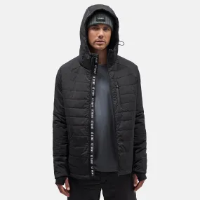 Mens Pramecou Wool Insulated Hooded Jacket