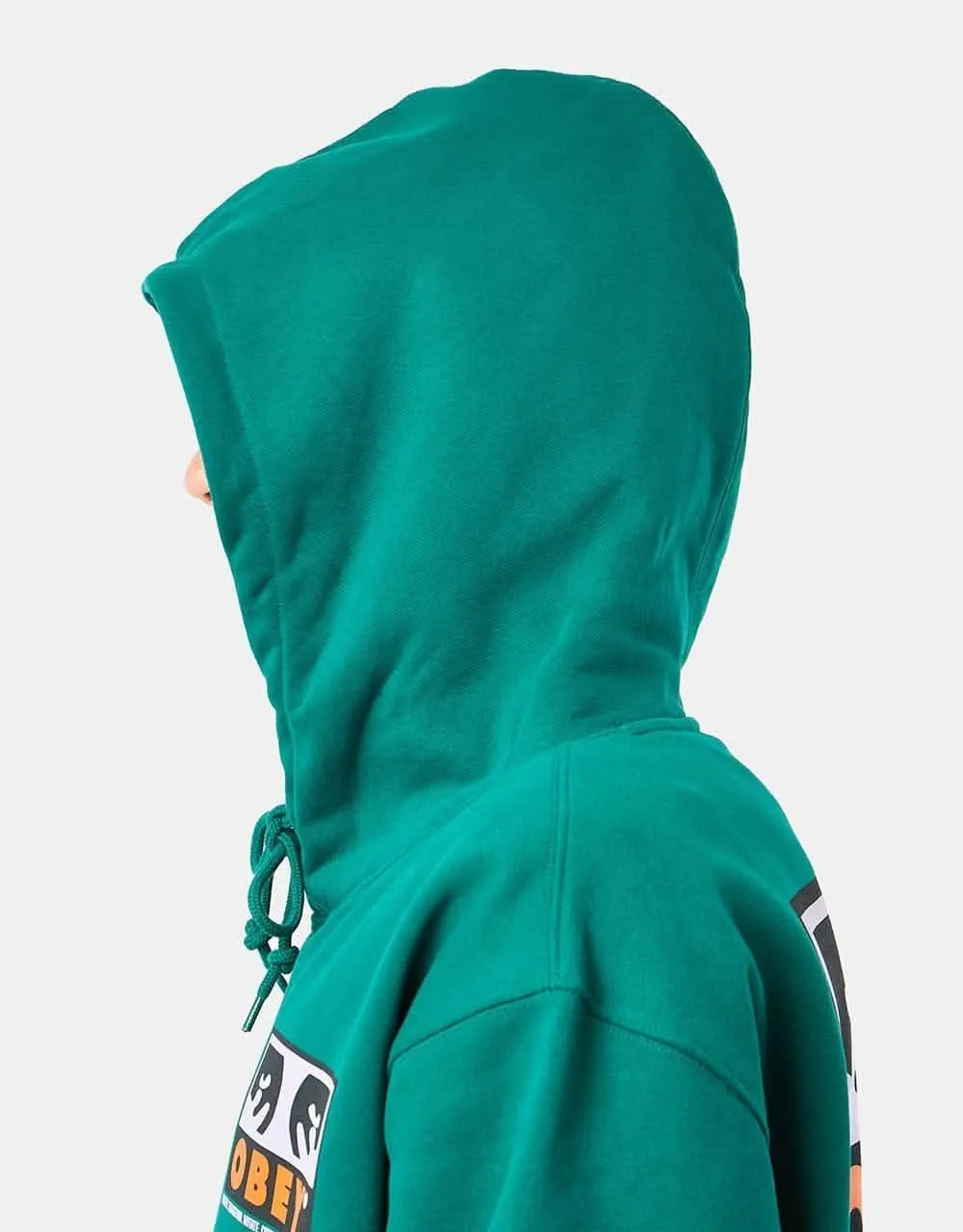 Obey Subvert Pullover Hoodie - Adventure Green