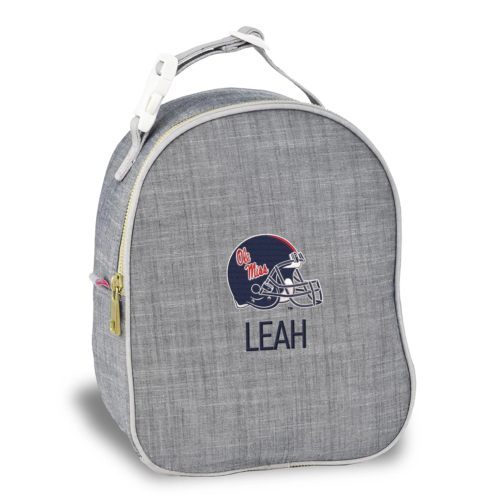 Personalized Ole Miss Rebels Helmet Insulated Bag