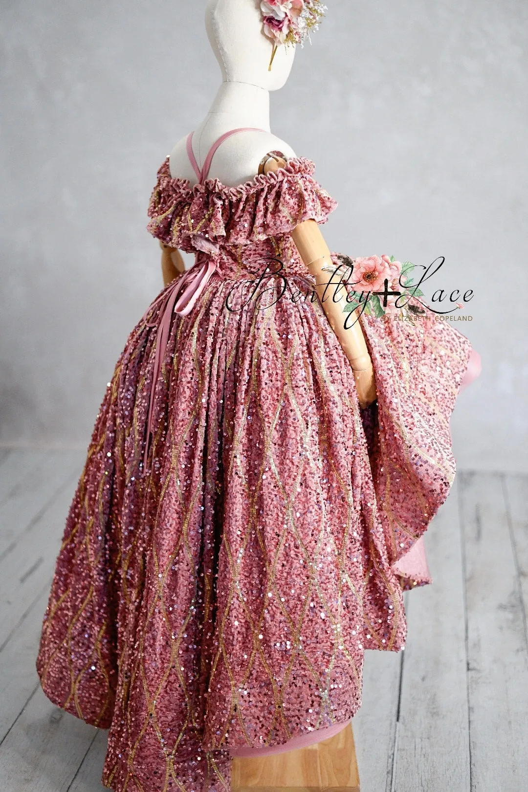 "Nutcracker" - Pink High low Dress  ( 6 Year - Petite 7 Year)