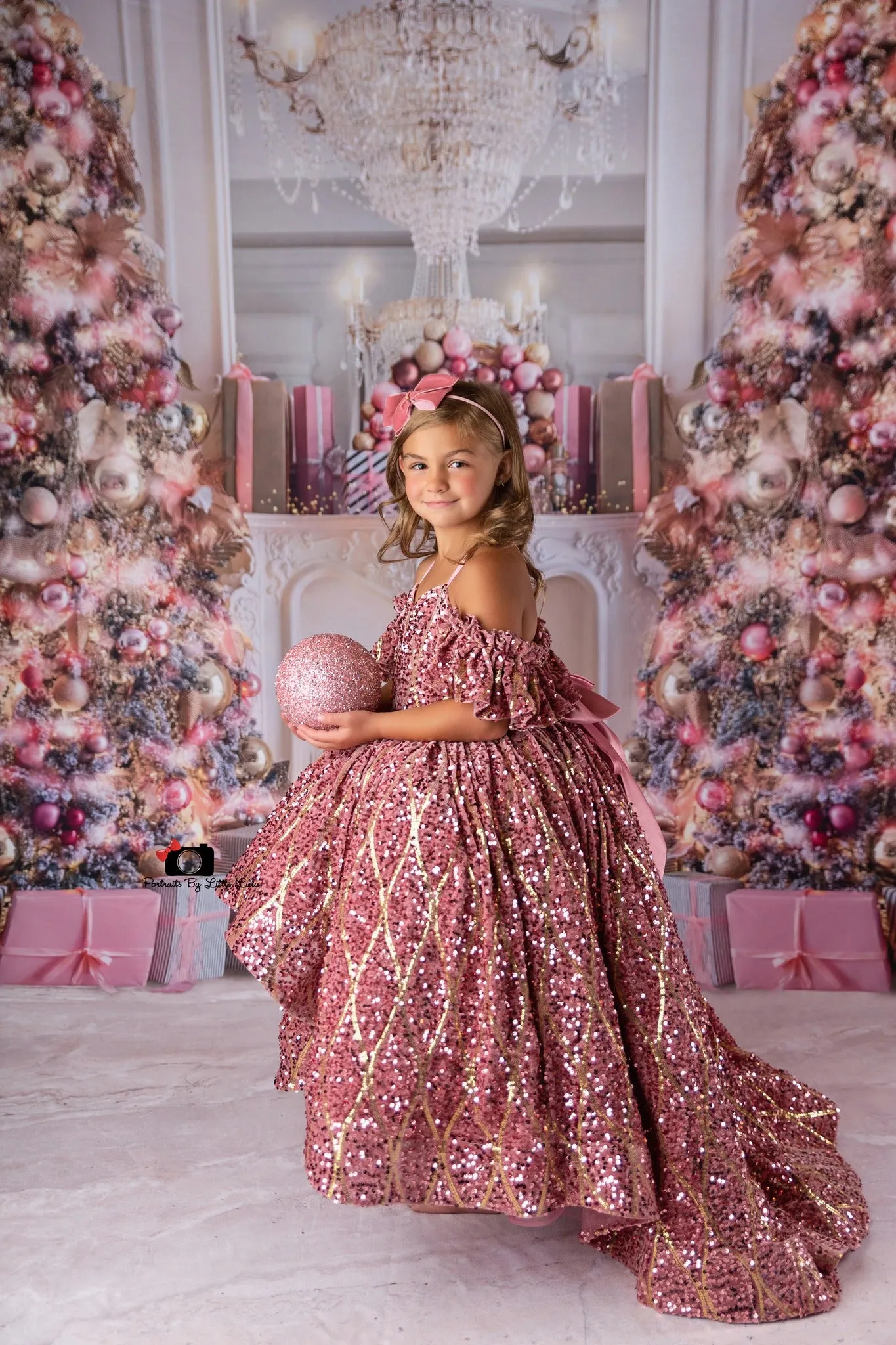 "Nutcracker" - Pink High low Dress  ( 6 Year - Petite 7 Year)