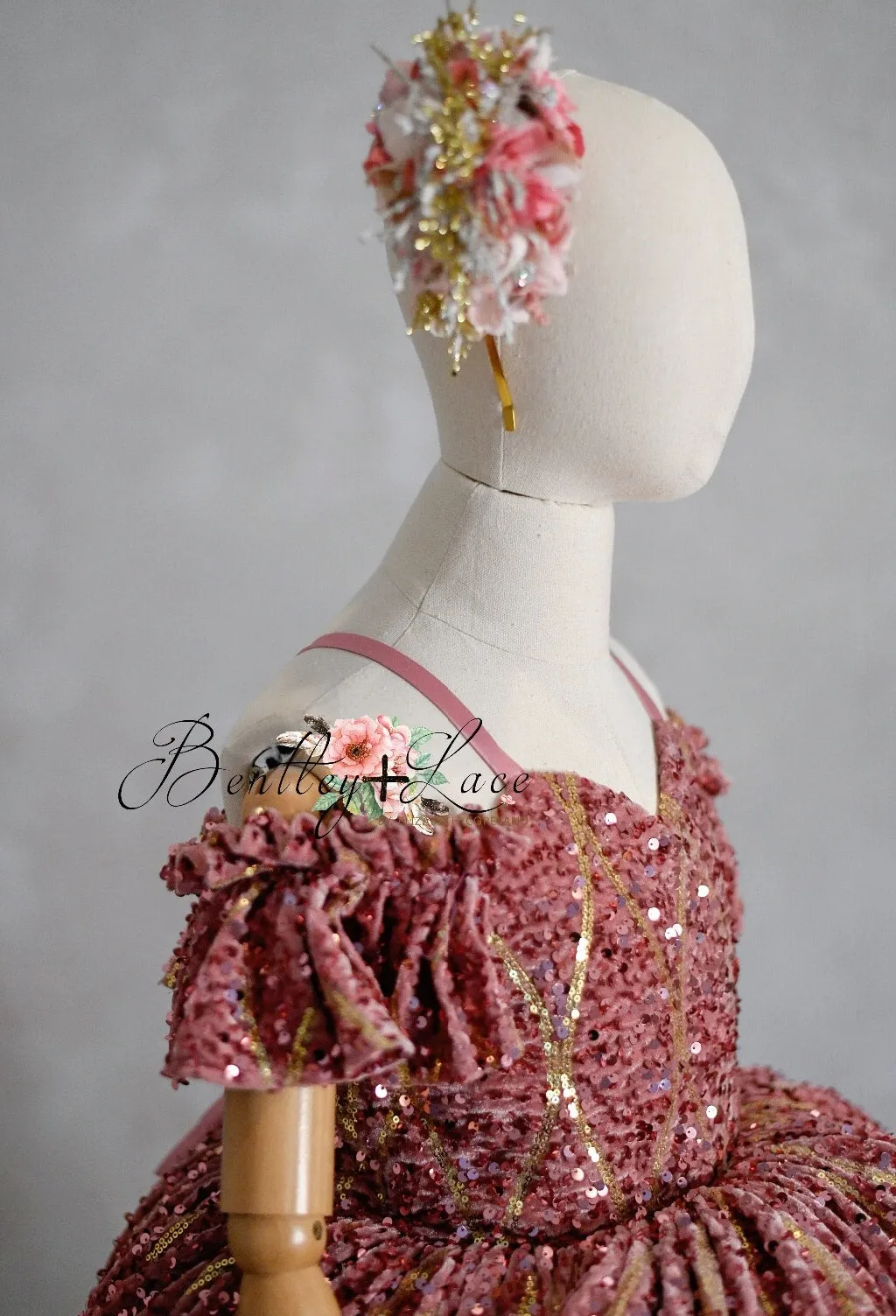 "Nutcracker" - Pink High low Dress  ( 6 Year - Petite 7 Year)