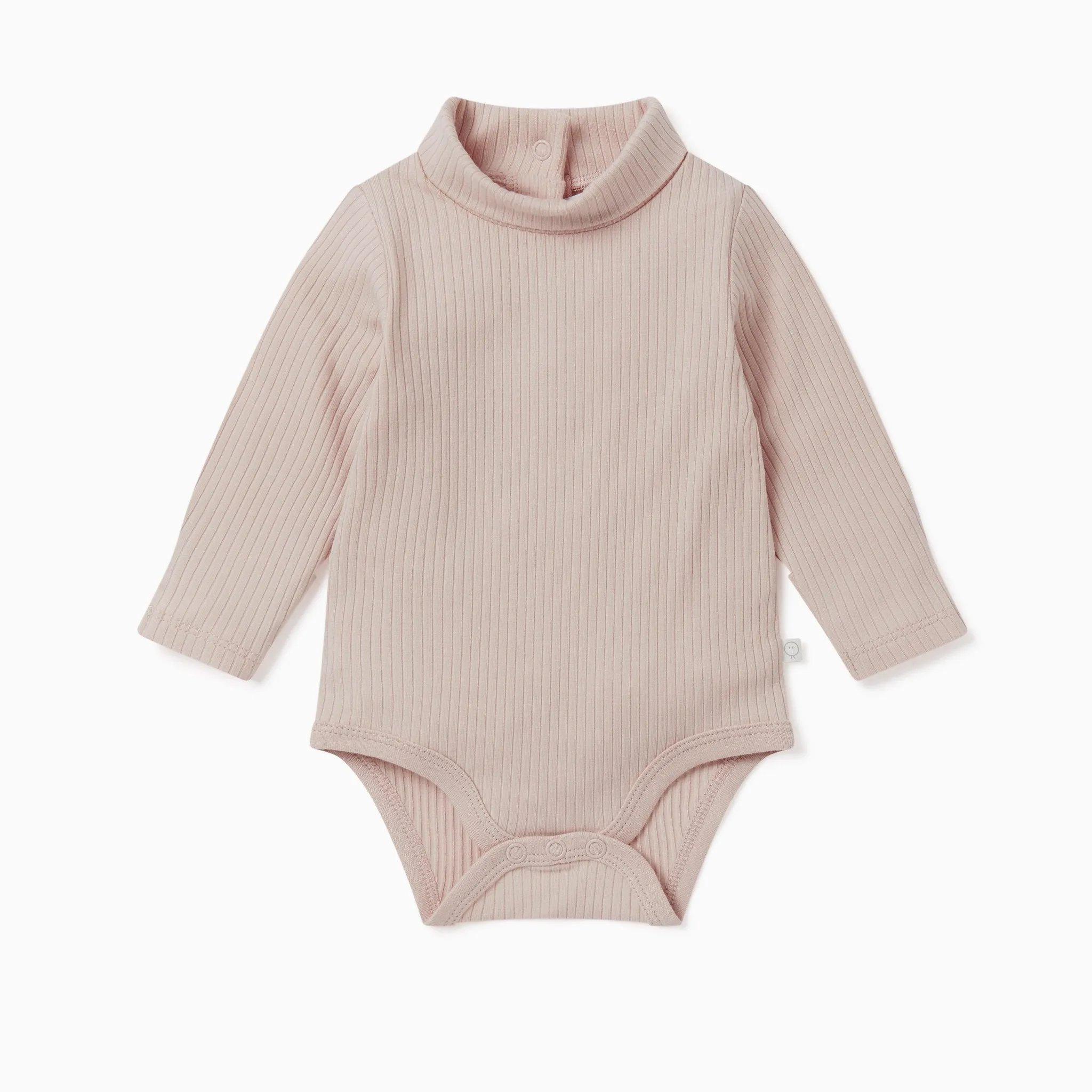 Ribbed Turtleneck Bodysuit