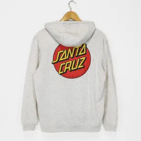 Santa Cruz - Classic Dot Pullover Hooded Sweatshirt - Athletic Heather