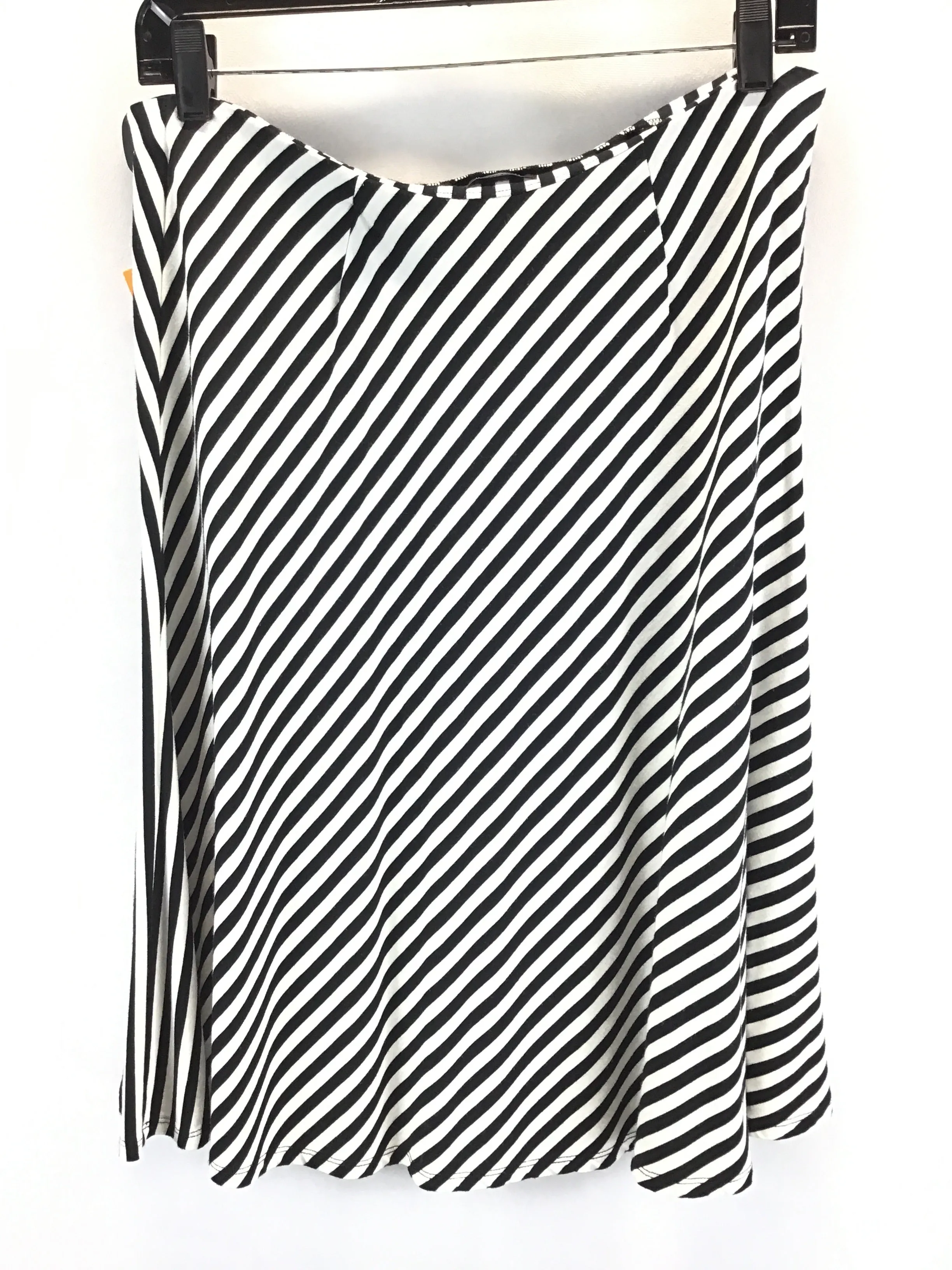 Skirt Midi By Ann Taylor In Striped Pattern, Size: 8