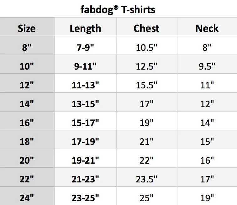 Star Paws T-Shirt for Dogs from Fabdog