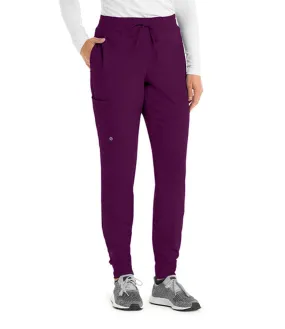 SVH - Lab Techs & Phlebs - BOP513 Wine Ladies 3 Pocket Cargo Jogger