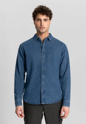 Torkel Denim Shirt: Indigo