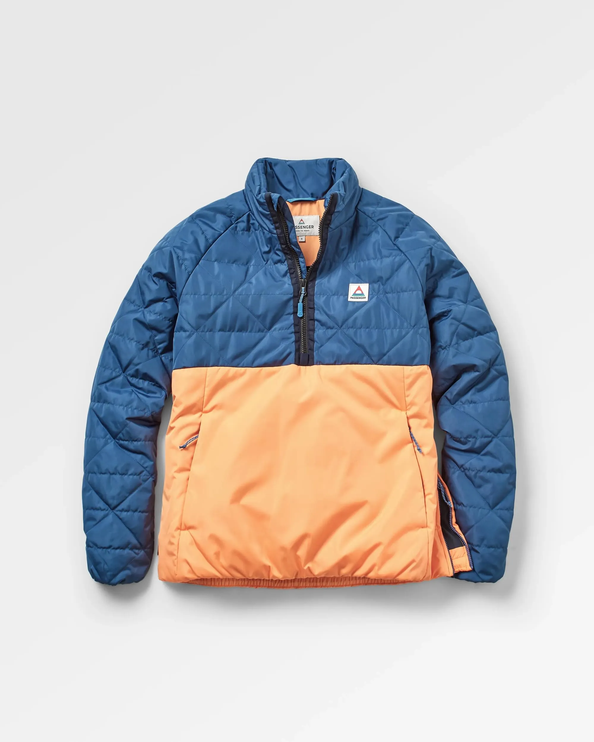 Trace Recycled Thermore® Insulated Jacket - Dark Denim/ Apricot