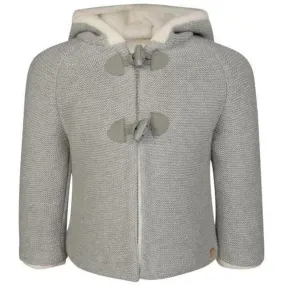 Unisex Grey Knitted Jacket