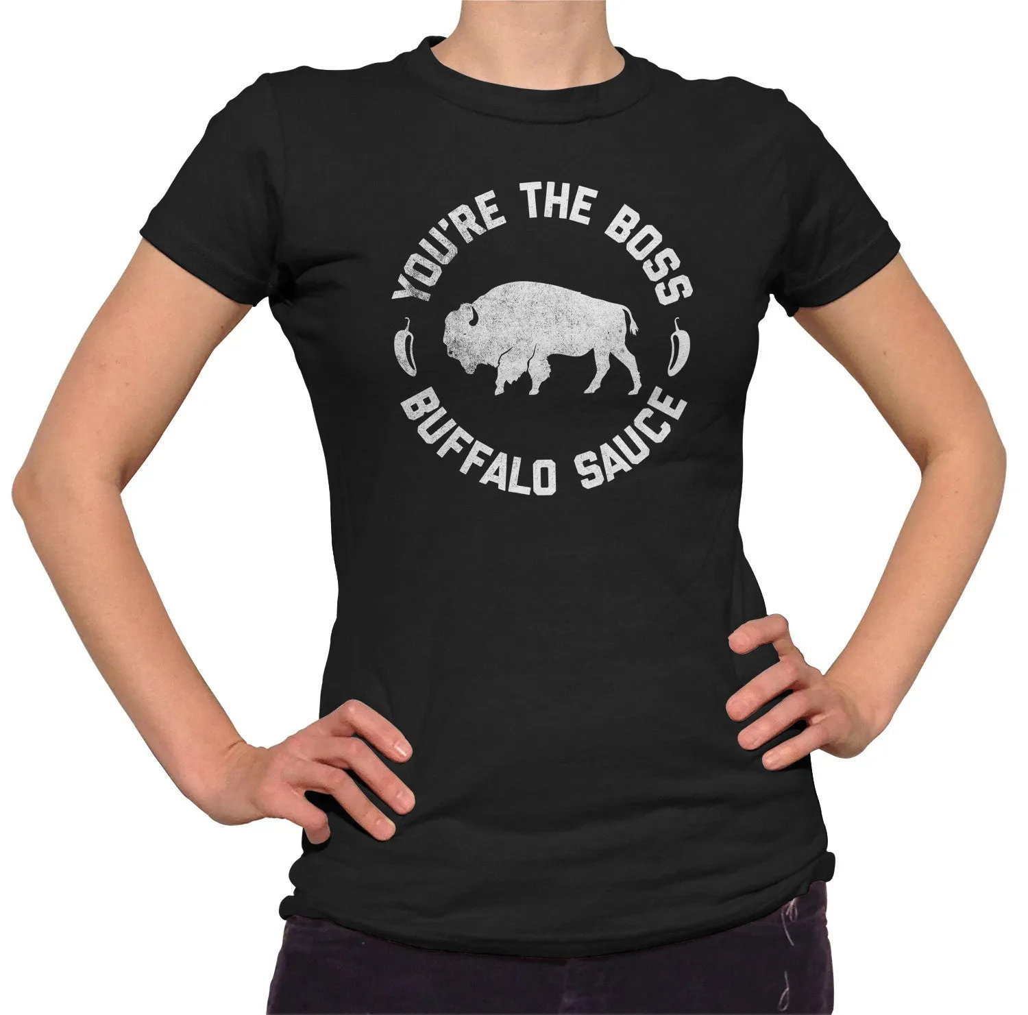 Women's You're the Boss Buffalo Sauce T-Shirt